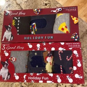 NWT 2 BOXES MEN’S FUN SOCKS